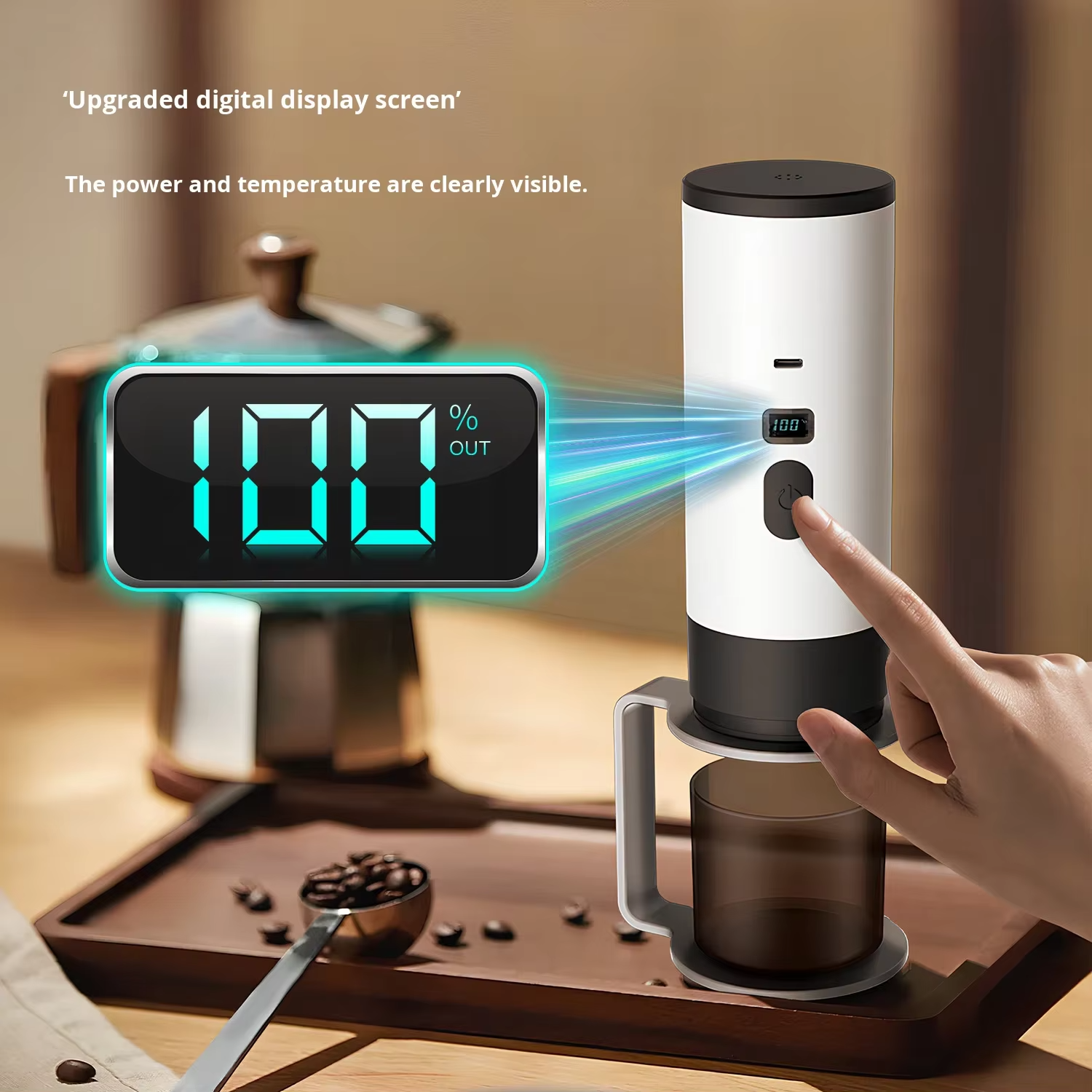 Portable & Automatic Coffee Maker
