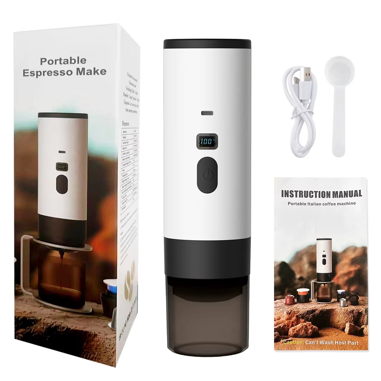 Portable & Automatic Coffee Maker