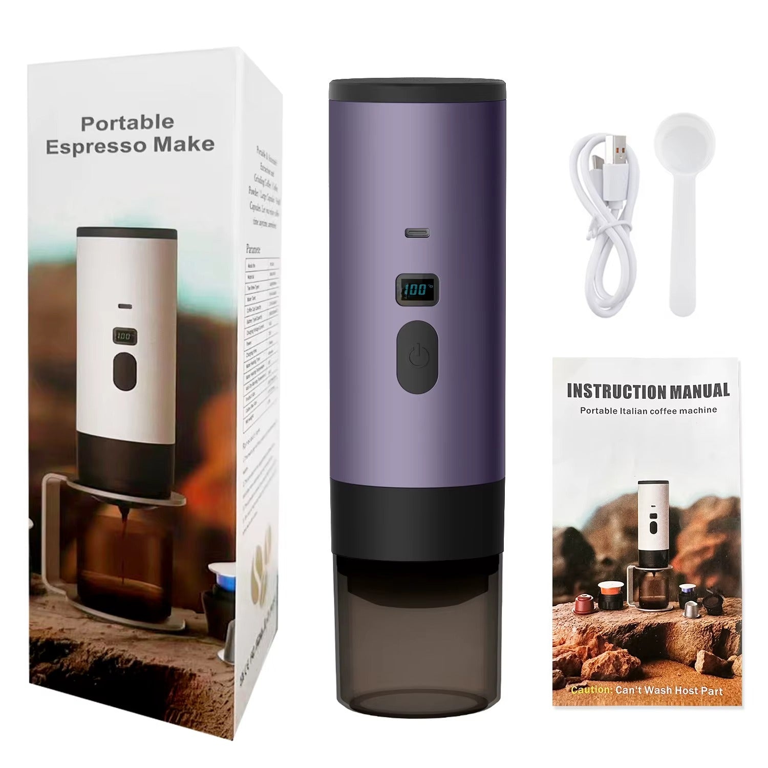 Portable & Automatic Coffee Maker
